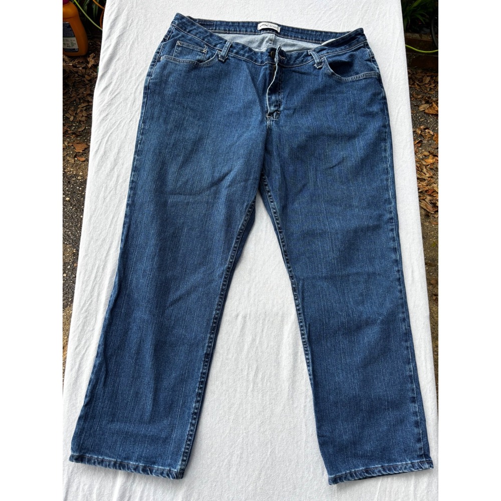 Riders by Lee Eased Fit Straight Leg Jeans Blue Denim 20W P 157226H